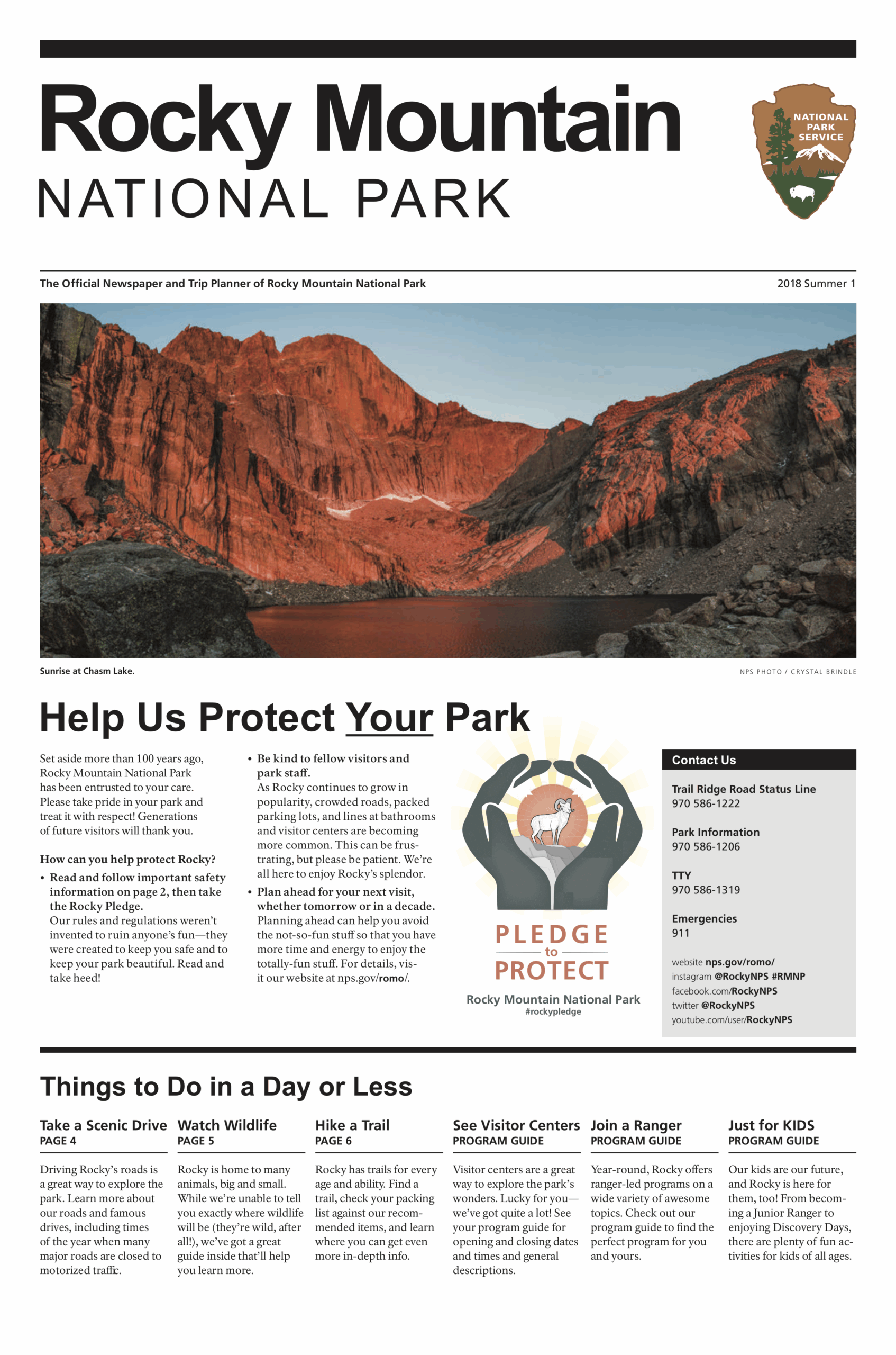 Design at Rocky Mountain National Park